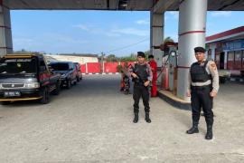 Patroli Keliling, Sat Samapta Polres Kaur Sambangi Objek Vital 