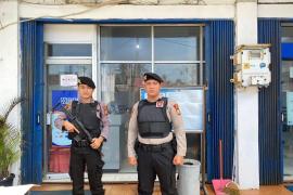 Patroli, Sat Samapta Polres Kaur Cek Objek Vital ATM 