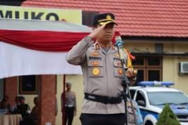 Kapolres Ucapkan Selamat kepada Lima Personel Polres Mukomuko yang Lulus Terpilih Seleksi PAG