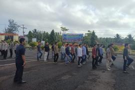 Tingkat Kemampuan Baris-Berbaris, Polres Kaur Gelar Latihan PBB