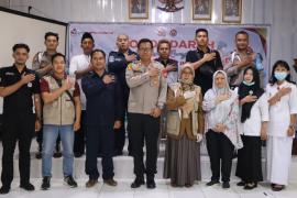Meriahkan HUT Humas Polri Ke 72, Polres Mukomuko Gelar Aksi Nyata Donor Darah 