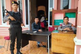 Berikan Rasa Aman, Personel Sat Samapta Patroli di Seputaran Objek Vital 