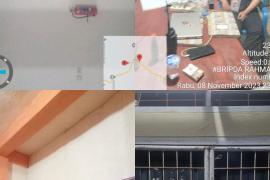 Rutin Patroli,  Personel Piket Satgas Preventif OMB Polres Kaur Jaga dan Cek Gudang Logistik KPU 