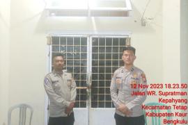 Polres Kaur Lakukan Pengamanan di Kantor KPUD 