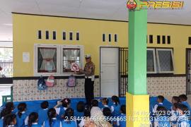 Sat Lantas Polres Mukomuko Gelar Sosialisasi Tertib Lalu Lintas di TK Negeri Pembina