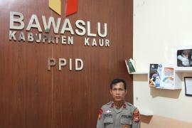 Polres Kaur Laksanakan Pengamanan di Kantor Bawaslu 