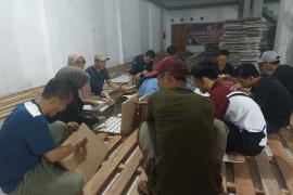 Polres Kaur Monitoring Kegiatan Pengecekan dan Penyortiran Segel Pemilu 2024