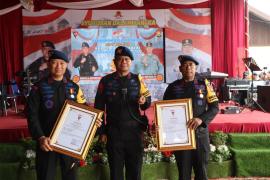 Kapolda dan Wakapolda Bengkulu Dinobatkan Sebagai Warga Kehormatan di HUT ke-78 Brimob