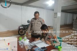 Polres Kaur Terapkan Body Sistem Pengamanan di Gudang Logistik 3 KPUD Kaur