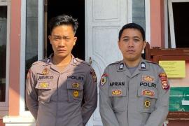 Siap Siaga, Personel Polres Kaur Patroli Pengamanan di Kantor Bawaslu  