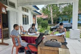 Sub Satgas OMB Nala 2023 Polres Mukomuko Lakukan Pengecekan Kelengkapan Personel Pengamanan Pemilu di KPU dan Bawaslu