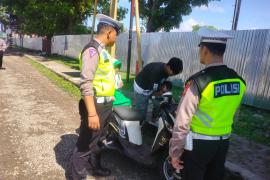 Patroli Hunting, Sat Lantas Polres Kaur  Menindak Pelanggar Kendaraan
