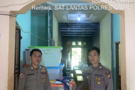 Operasi Mantap Brata Nala 2023, Personel Polres Kaur Pengamanan di Kantor Bawaslu 