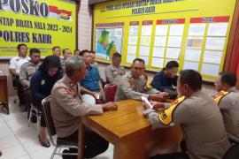 Karendalops Pimpin Anev Mingguan OMB Polres Kaur