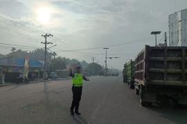 Masuki Tahapan Kampanye Pemilu, Satgas OMB Kamseltibcar Lantas Polres Mukomuko Tingkatkan Patroli dan Pengaturan Arus Lalin 