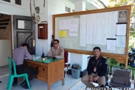 Operasi Mantap Brata Nala 2023, Personel Polres Kaur Pengamanan di Kantor KPUD Kaur