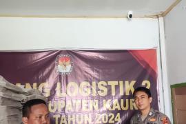 OMB Nala 2023 Polres Kaur Patroli di Gudang Logistik 1,2, dan 3 KPUD 