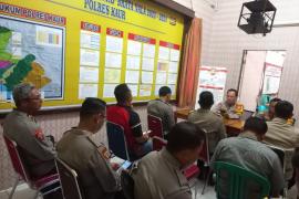 Polres Kaur Melaksankan Anev Minggu Ke-2 Tahap Kampanye Operasi Mantap Brata (OMB) Nala 2023-2024