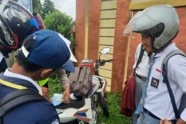Tindak Pengendara yang Melakukan Pelanggran, Sat lantas Polres Kaur Berlakukan Tilang 