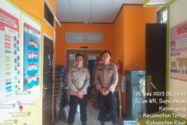 Patroli di Seputaran Kantor KPUD, Polres Kaur Lakukan Pemeriksaan 