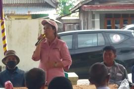 Polres Kaur Laksanakan Pengamanan Kampanye Tatap Muka Calon Anggota DPD RI Elisa Ermasari 