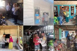 Sebanyak 7 Warga Kurang Mampu Terima Bantuan Sembako dari Program Selasa Berbagi Polres Kaur