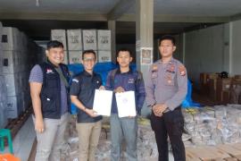 KPUD Kaur Terima Logitisk Sampul Surat Suara, Polres Kaur Lakukan Pengamanan 
