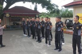 Kabag SDM Polres Kaur Pimpin Apel dan Kegiatan Binlat Casis Bintara dan Tamtama 