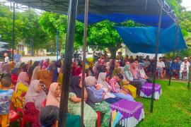 Polres Kaur Laksanakan Pengamanan Kampanye Calon DPD RI Hj. Dewi Coryati, M.Si