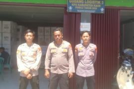 Pastikan Sitkamtibmas Aman, Polres Kaur Patroli Dialogis Cek Kantor Penyelenggara Pemilu