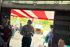 Polres Kaur Patroli Dialogis Presisi Seputaran Kantor KPUD, Kantor Bawaslu, Gudang Logistik Dalam Rangka OMB 