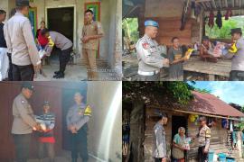 Program Selasa Berbagi, Polres Kaur dan Polsek Jajaran Bagikan Beras dan Minyak Goreng kepada Warga Kurang Mampu 