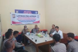 Sat Lantas Polres Kaur Laksankaan Lat Pra Ops Keselamatan Nala Tahun 2024