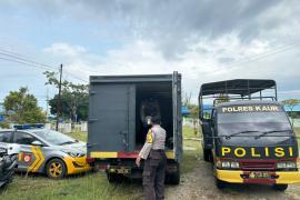Polres Kaur Amankan Rapat Pleno Rekapitulasi Suara Tingkat Kabupaten 