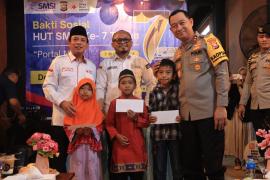 HUT KE-7 SMSI, Kapolda Bengkulu Hadir dan Berikan Ucapan Selamat Secara Langsung