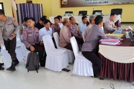 Polres Kaur Terima Tim Wasops Polri Pengawasan Operasi Mantap Brata Nala 2023-2024
