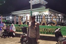 Ciptakan Keamanan di Bulan Ramadhan, Polsek Jajaran Polres Mukomuko Laksanakan Pengamanan Ibadah Tarawih di Masjid 