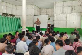 Satlantas Polres Mukomuko Berikan Edukasi Lalu Lintas kepada Anak Sekolah Dasar