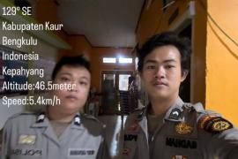 Polres Kaur Patroli Pengamanan Kantor KPUD Dalam Rangka Ops Mantap Barata 2023