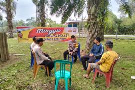 Tukar Informasi Terkait Kamtibmas di Wilkum, Polsek Padang Guci Hulu Gelar Minggu Kasih 