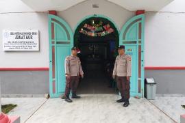 Polsek Maje Patroli dan Pengamanan Ibadah di Seputaran Gereja di Wilkum 