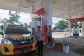 Patroli, Polsek Maje Lakukan Pengamanan dan Pengawasan Penyaluran BBM 