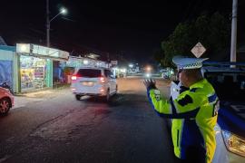 Patroli Blue Light Sat Lantas Polres Kaur Jaga Keamanan dan Kelancaran 