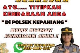 Beri Rasa Aman, Polres kepahiang dan Jajaran Membuka Penitipan Kendaraan Bermotor Bagi Pemudik