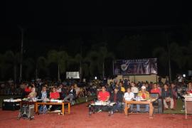 Polres Mukomuko Antusias Bersama Warganya Dukung Timnas Indonesia