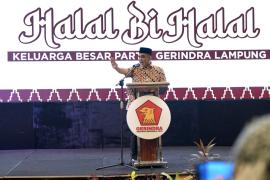 Sekjen Gerindra Perkenalkan Rahmat Mirzani Djausal sebagai Calon Gubernur Lampung 2024