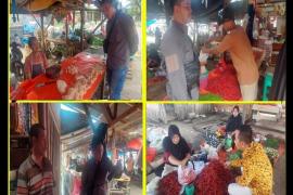 Polres Kaur Pantau dan Monitoring Stabilitas Harga Bahan Pokok  