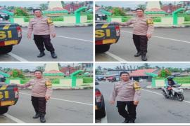 Ciptakan Kenyamanan Beribadah dan Antisipasi Bali, Polsek Manna Patroli Sore Hari 