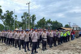 Pengamanan Tabligh Akbar, Polres Mukomuko Kerahkan Puluhan Personel