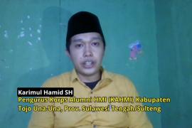 Karimul Hamid SH, Pengurus Korps Alumni HMI (KAHMI) Kabupaten Tojo Una-Una, Prov. Sulteng 
